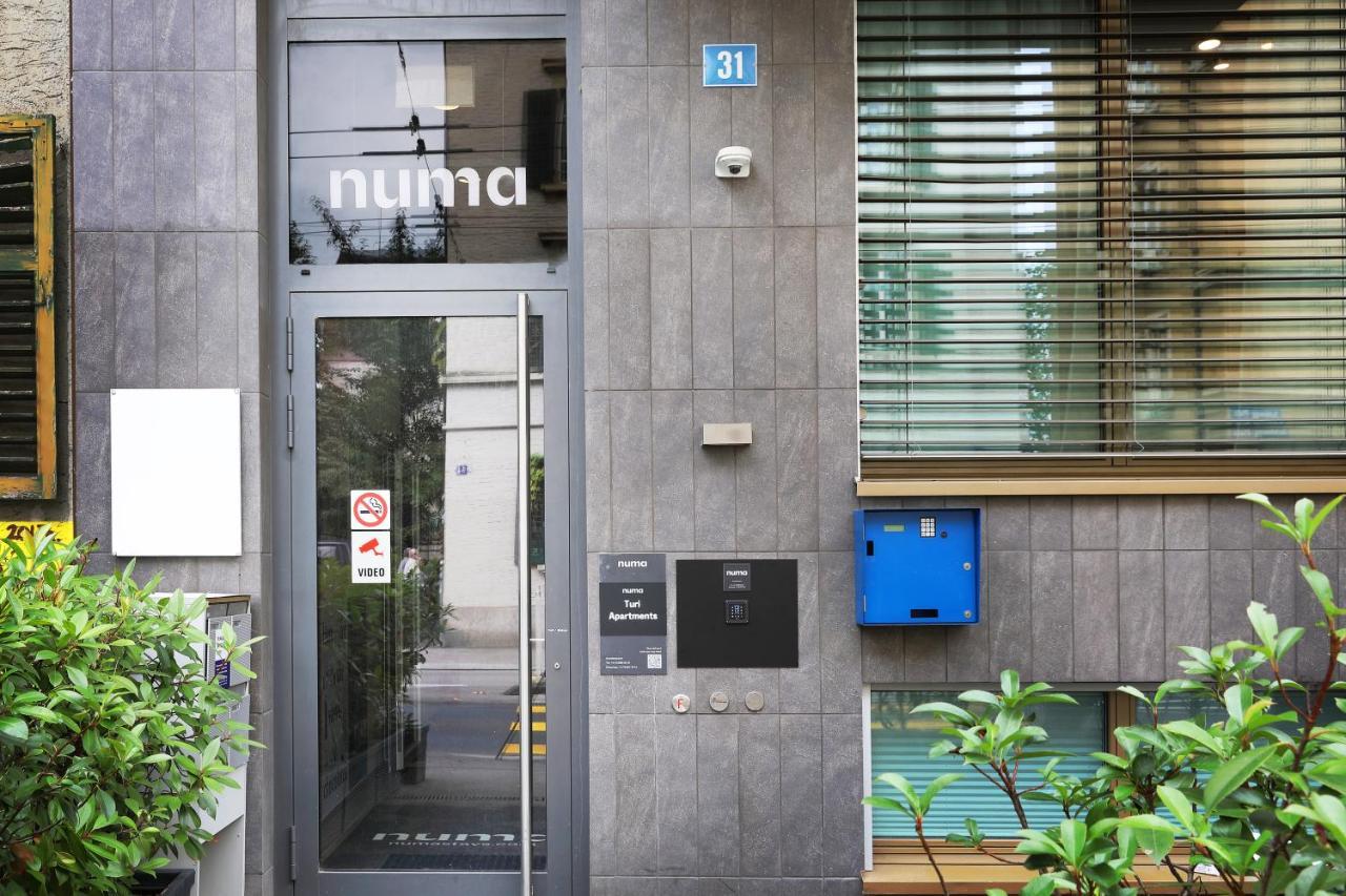 Aparthotel Numa Zurich Turi Exterior foto